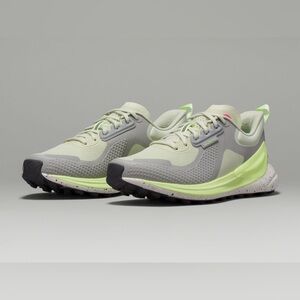 Lululemon Gray and Green Running Shoes 8 Brand NEW